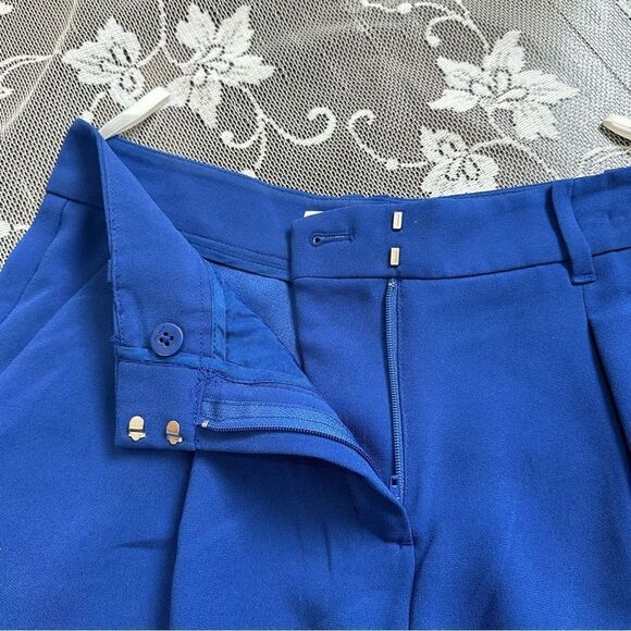 Aritzia Babaton Blue Antoine Shorts Sz 00 - Picture 5 of 10